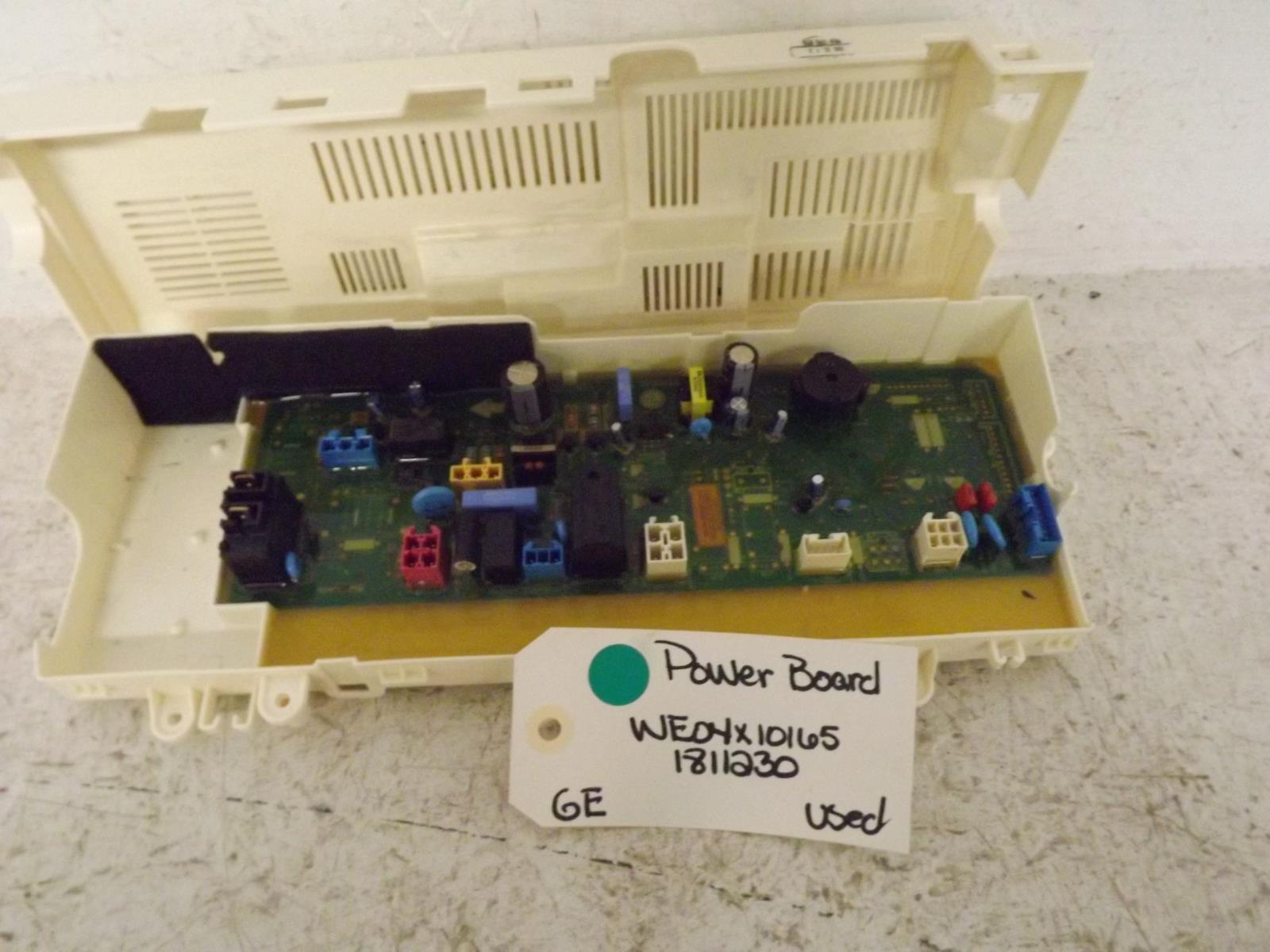GE Dryer WE04X10165 1811230 Power Board Assy Used GE Dryer WE04X10165 1811230 Power Board Assy Used